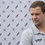 Jānis Blūms VEF Rīga preses konference