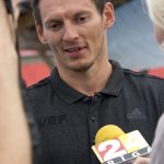 Jānis Blūms VEF Rīga preses konference