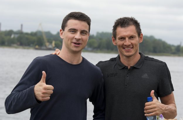 Jānis Blūms VEF Rīga preses konference