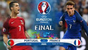 France vs Portugal. Ronaldo vs Griezmann