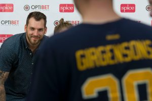 Hokeja diena t/c Spice Zemgus Girgensons