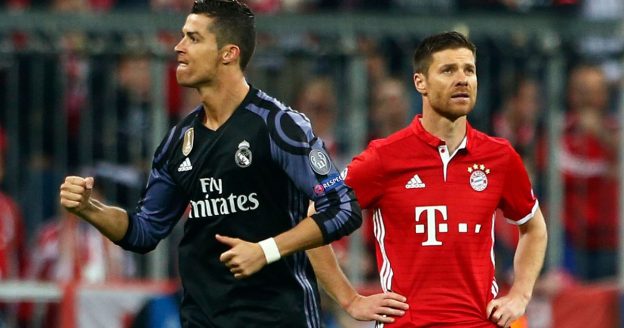 Real Madrid Ronaldo Bayern Xabi Alonso